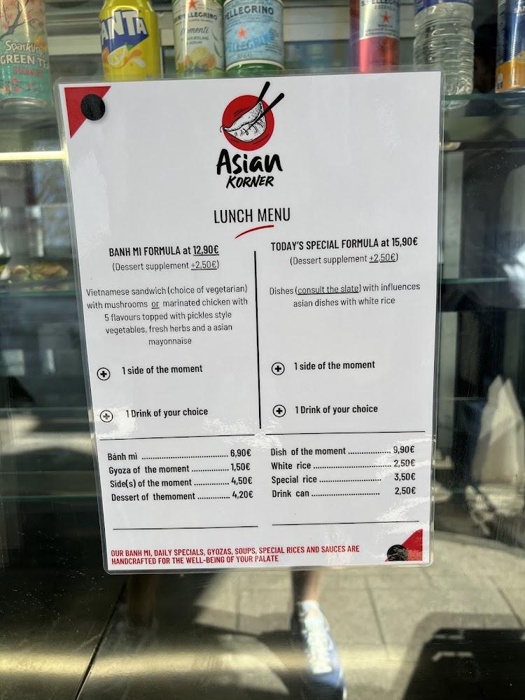 Asian Korner - Menu Image 2